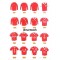 Bristol City FC Retro Art Football Shirts T-Shirt